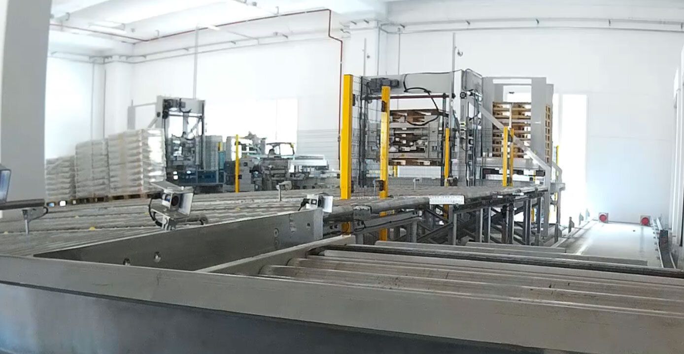 Linea di controllo Pallet — Linea di controllo Pallet