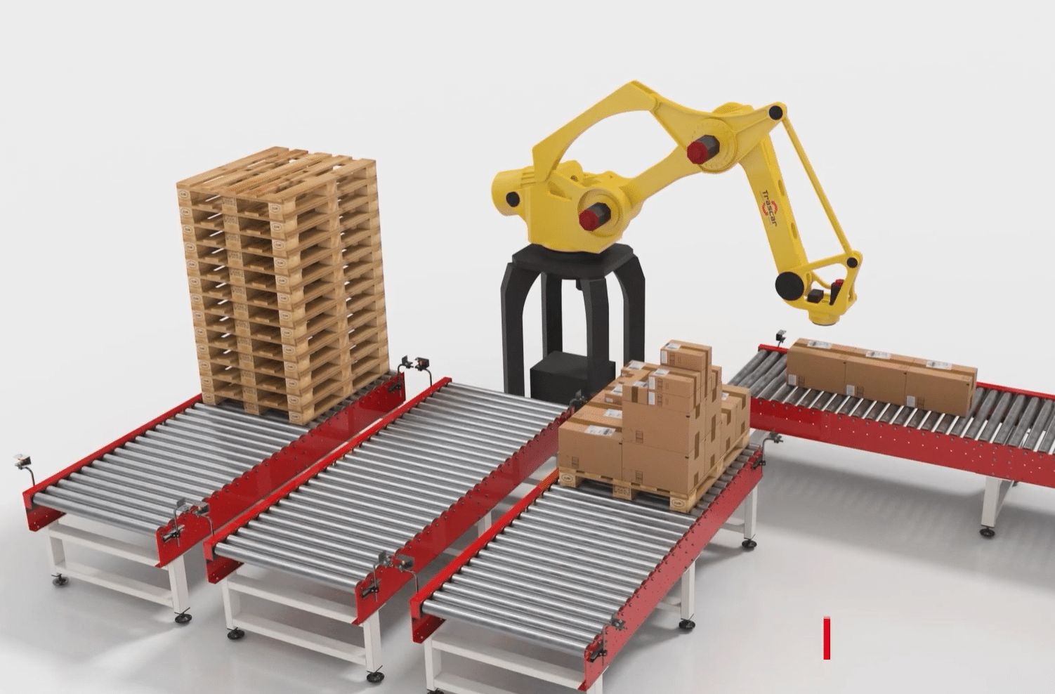 Palletizzazione automatica colli misti — MCP