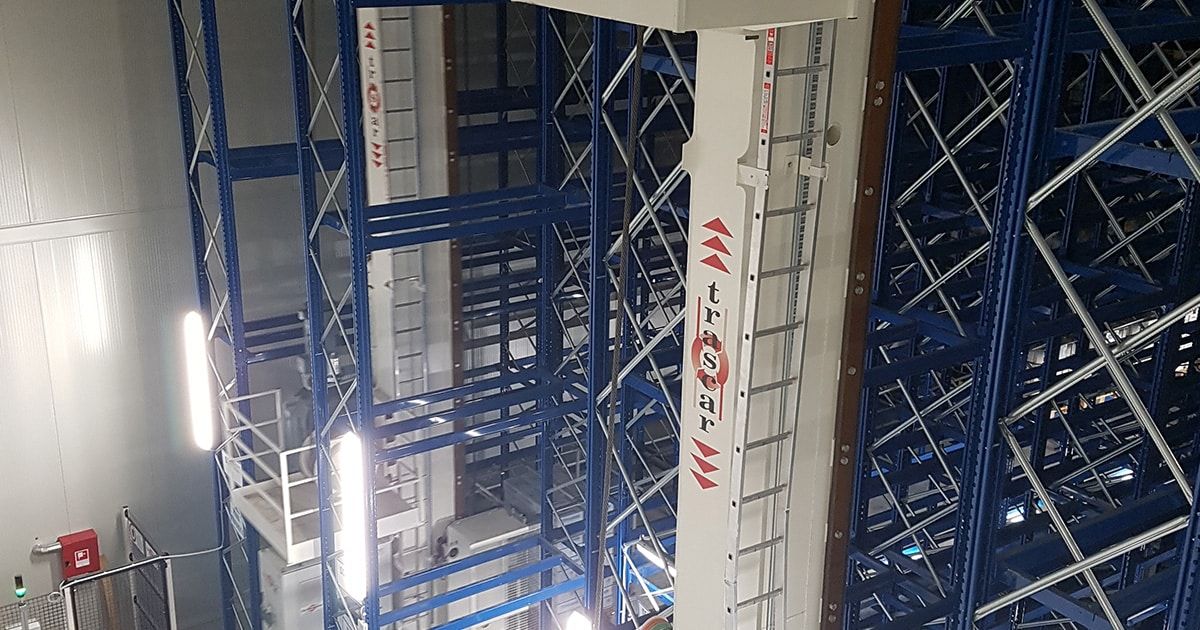 refrigerated warehouse shuttle — lesaffre yeast