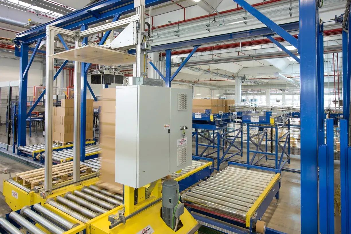 Sistema Cartesiano — Pallettizzatore a portale