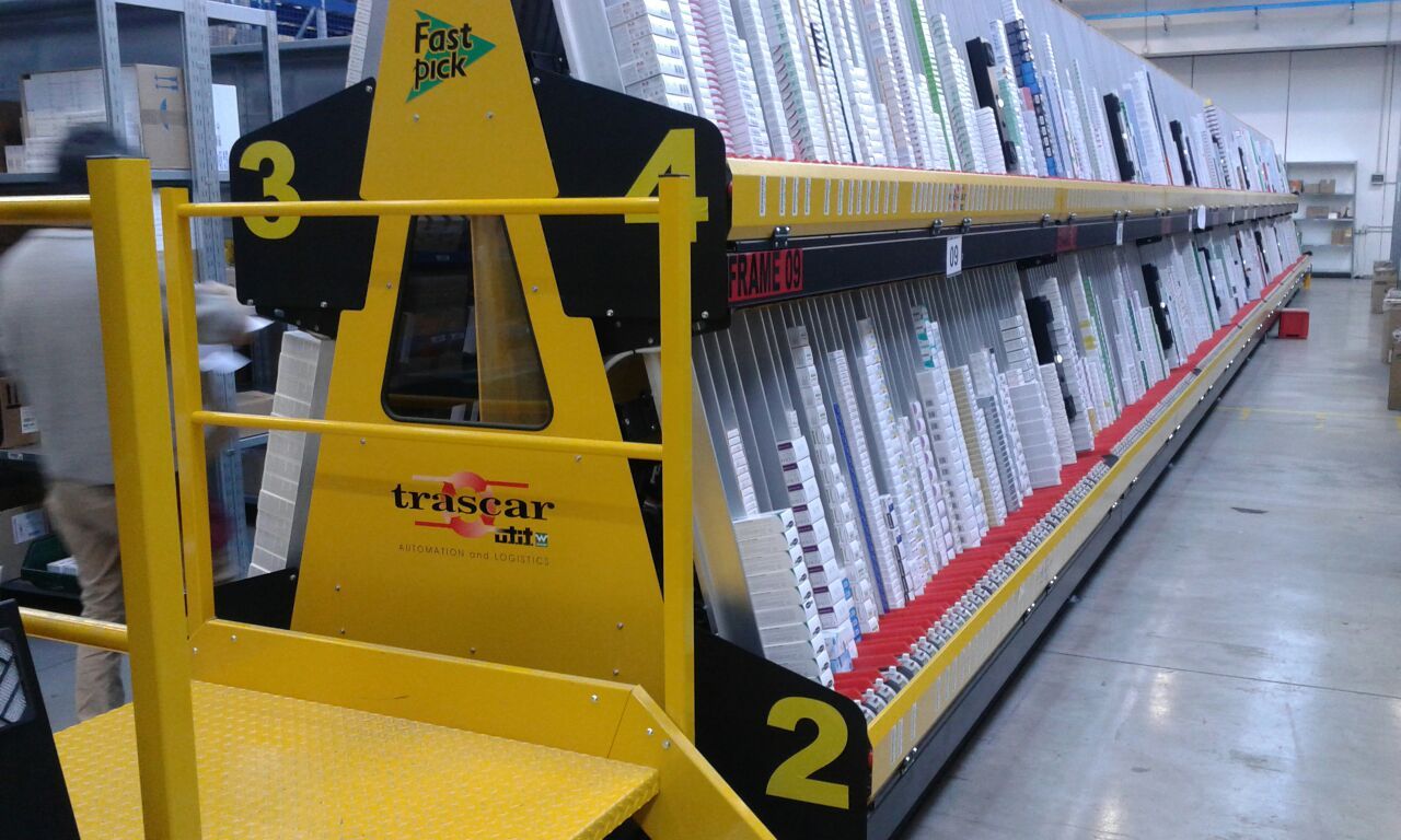sorter output bays — fcr pharmaceutical hub