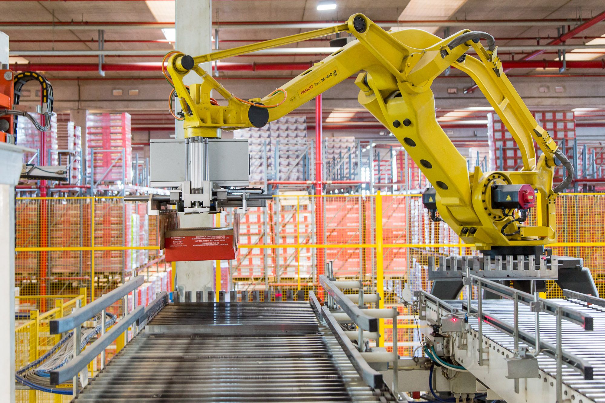 Pallettizzazione automatica — Trascar